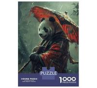 Rompecabezas para Adultos De 1000 Piezas The Mysterious Panda Rompecabezas para Adultos Juguete Decoración De Pared Mejora La Memoria 70x50cm/1000pcs