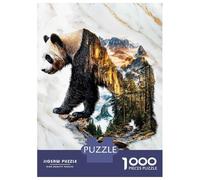 Rompecabezas para Adultos De 1000 Piezas The Peaceful Wanderer Rompecabezas para Adultos Juego Práctico Corte De Precisión 52x38cm/1000pcs