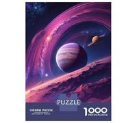 Rompecabezas para Adultos De 1000 Piezas The Purple Planet Rompecabezas para Adultos Juegos Familiares Mejora La Memoria Desafío Educativo 70x50cm/1000pcs
