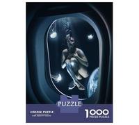 Rompecabezas para Adultos De 1000 Piezas The Underwater Girl Rompecabezas para Adultos Juego Práctico Corte De Precisión 38x26cm/1000pcs