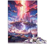 Rompecabezas para adultos de 1000 piezas The Vortex para alivio del estrés con piezas totalmente entrelazadas de forma aleatoria, 14.95 x 20.47 pulgadas para niños de 14 años