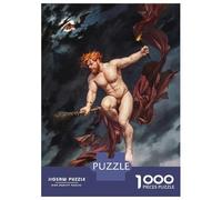 Rompecabezas para Adultos De 1000 Piezas The Witches Sabbath Rompecabezas Juguetes Antiestrés, Divertidos Y Humorísticos Regalos para Reducir El Estrés 52x38cm/1000pcs