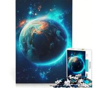 Rompecabezas para Adultos de 1000 Piezas Tierra Frágil Tellus, Juego Imposible, difícil, cumpleaños y Ocasiones Especiales 50x75cm