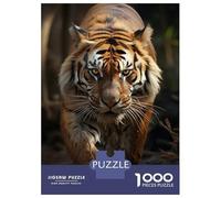 Rompecabezas para Adultos De 1000 Piezas Tiger in Forest Rompecabezas para Adultos Juegos De Relajación Corte De Precisión Difícil Y Desafiante 70x50cm/1000pcs