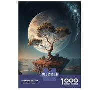Rompecabezas para Adultos De 1000 Piezas Tiger in Water Jungle Illustration Rompecabezas para Adultos Juego Práctico Corte De Precisión 52x38cm/1000pcs