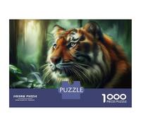 Rompecabezas para Adultos De 1000 Piezas Tigre Rompecabezas para Adultos Juego Práctico Difícil Difícil Y Desafiante 70x50cm/1000pcs