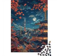 Rompecabezas para Adultos De 1000 Piezas Tokyo Tower Night View-2 Rompecabezas Práctico Juego Regalo De Cumpleaños Cumpleaños Y Navidad 70x50cm/1000pcs