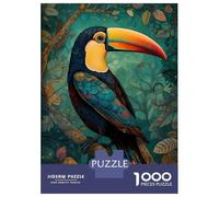 Rompecabezas para Adultos De 1000 Piezas Toucan Bird Forest Rompecabezas para Adultos Juegos Familiares Regalo De Cumpleaños Regalo De Cumpleaños, Regalos, 70x50cm/1000pcs