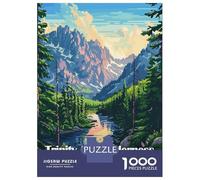 Rompecabezas Para Adultos De 1000 Piezas Trinity Alps Wilderness USA Landscape Art Rompecabezas Para Adultos Juguetes Antiestrés Mejora La Memoria Oferta Como Regalo Para Toda La Familia 52x38cm/1000p