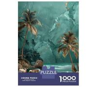 Rompecabezas para Adultos De 1000 Piezas Tropical Seaside Escape Rompecabezas para Adultos Juego Práctico Oferta De Regalo De Cumpleaños como Regalos para Toda La Familia 70x50cm/1000pcs