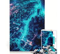 Rompecabezas para Adultos de 1000 Piezas Trueno un Juego práctico Divertido y con Humor Ideal para Decorar el Escritorio 38x52cm