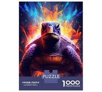 Rompecabezas para Adultos De 1000 Piezas Turtle Animals Rompecabezas Juegos Familiares Pero Divertidos Y Humorísticos Cumpleaños 38x26cm/1000pcs