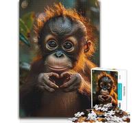 Rompecabezas para Adultos de 1000 Piezas, Un Corazón para Ti, Juego de desafío único, Juguete Educativo de Aprendizaje, decoración de Pared, 50x75cm (1000 Piezas)