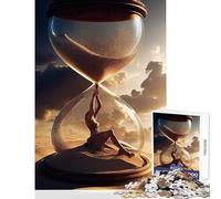 Rompecabezas para Adultos de 1000 Piezas un Futuro Atemporal en el Desierto Juguete Educativo Gran Regalo para Juegos Juego Imposible Potencia el Amor Entre Parejas tamaño 50x75cm