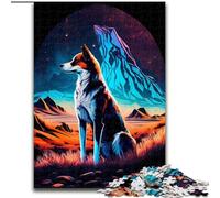Rompecabezas para Adultos de 1000 Piezas: un Hermoso Perro Callejero Un Juego desafiante y Familiar con Piezas de Formas aleatorias Que encajan Perfectamente 26x38cm