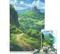 Rompecabezas para Adultos de 1000 Piezas: Un Horizonte Vertical, Juego de ingenio, dificultad Alta, Toda la Familia 50x75cm