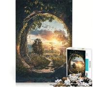 Rompecabezas para Adultos de 1000 Piezas: Un pasaje Legendario Juego práctico, Divertido y con Humor Colección de Artistas Bellas Artes 38x26cm