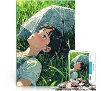 Rompecabezas para Adultos de 1000 Piezas Un sueño de Ghibli Juguete Educativo para aliviar el estrés Gran Regalo para Juegos 38x26cm