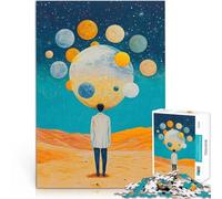 Rompecabezas para Adultos de 1000 Piezas Una Persona Parada Fan Art Juguetes educativos de Aprendizaje Regalo de Obra de Arte 75x50cm