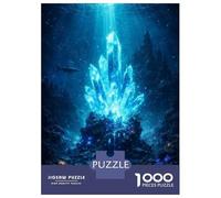 Rompecabezas para Adultos De 1000 Piezas Underwater Crystal Castle Rompecabezas para Adultos Juegos De Relajación Regalo De Cumpleaños Regalos para Reducir El Estrés 52x38cm/1000pcs