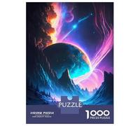 Rompecabezas para Adultos De 1000 Piezas Unicorn Rainbow Rompecabezas para Adultos Juego De Ingenio Aliviador del Estrés Actividades Divertidas En Casa 70x50cm/1000pcs