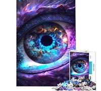 Rompecabezas para Adultos de 1000 Piezas Universo Ojo de Dragón Difícil y desafiante Juegos Divertidos para Mayores de 14 años (50x75cm)
