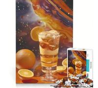 Rompecabezas para Adultos de 1000 Piezas Universo Scotch Juegos Familiares interacción Entre Padres e Hijos Lista de Deseos con Papá Noel 38x26cm