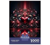 Rompecabezas para Adultos De 1000 Piezas Valentine's Day Heart Decorations Rompecabezas para Adultos Juegos De Relajación Decoración De Pared Desafío Educativo 70x50cm/1000pcs