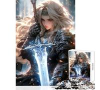 Rompecabezas para Adultos de 1000 Piezas Valkyrie Romance Juguetes antiestrés Ideas de Regalo Juego Educativo descompresión Intelectual tamaño 50x75cm