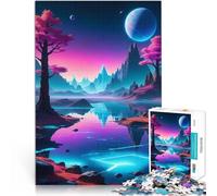 Rompecabezas para Adultos de 1000 Piezas Valle Gigante Juguetes adictivos Que desafían la Inteligencia Cerebral Buen Regalo 38x26cm