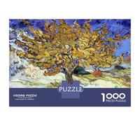 Rompecabezas para Adultos De 1000 Piezas Van Gogh Mulberry Tree Rompecabezas Juguetes Antiestrés Una Obra De Arte Cumpleaños Y Navidad 70x50cm/1000pcs