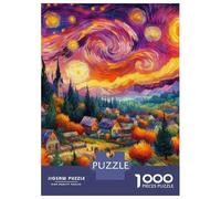 Rompecabezas para Adultos De 1000 Piezas Van Gogh Popart V25 Rompecabezas Juguetes Antiestrés Una Obra De Arte Cumpleaños Y Navidad 70x50cm/1000pcs