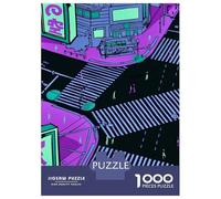 Rompecabezas para Adultos De 1000 Piezas Vaporwave Aesthetic Rompecabezas Práctico. Juego De Patrones De Montaje 70x50cm/1000pcs