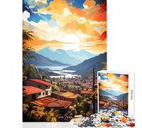 Rompecabezas para Adultos de 1000 Piezas Viaje a San José Rompecabezas de 1000 Piezas Juegos relajantes Regalos para Mujeres y Hombres Un desafío difícil (38x26cm)