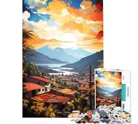 Rompecabezas para Adultos de 1000 Piezas Viaje a San José Rompecabezas para Adultos Juguetes para armar Ideal para Pasar el Tiempo en casa Un Gran Regalo para los Amantes de los Videojuegos (50x75cm)