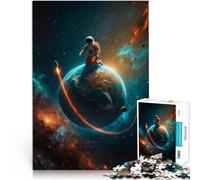 Rompecabezas para Adultos de 1000 Piezas Viaje Estelar Hecho de cartón para Mayores de 14 años Juego Intelectual de Juguete Trato como Regalo para Toda la Familia tamaño：26x38cm/10.24x14.96pulgada