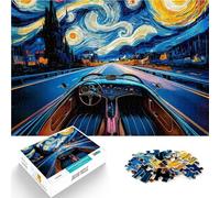 Rompecabezas para Adultos de 1000 Piezas Viaje por Carretera galáctico Corte de precisión Cada Pieza es única: un desafiante y Divertido Juego Familiar 50x70cm