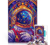 Rompecabezas para Adultos de 1000 Piezas Viajero cósmico Juegos Divertidos para la Familia Actividades Divertidas en casa, Regalos de cumpleaños, Regalos de Viaje, 52x38cm