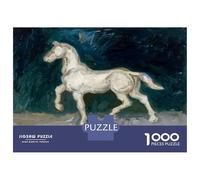 Rompecabezas para Adultos De 1000 Piezas Vincent Van Gogh Horse Rompecabezas para Adultos Juegos Relajantes Difícil Gran Regalo para Jugar 70x50cm/1000pcs
