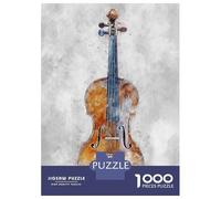 Rompecabezas para Adultos De 1000 Piezas Violin Rompecabezas para Adultos Juego Familiar Divertido Y Humorístico Cumpleaños Y Navidad 38x26cm/1000pcs