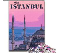Rompecabezas para Adultos de 1000 Piezas Visita Estambul, Juguetes antiestrés, cumpleaños para Mayores de 14 años, 75x100cm