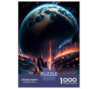 Rompecabezas para Adultos De 1000 Piezas Volcan Earth Rompecabezas Juguetes Antiestrés, Divertidos Y Humorísticos Regalos para Reducir El Estrés 70x50cm/1000pcs