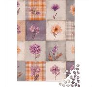 Rompecabezas para Adultos De 1000 Piezas Watercolor Flower Patterns Rompecabezas para Adolescentes Juegos Relajantes Pero Divertidos Y Humorísticos Desafiantes De Completar 70x50cm/1000pcs