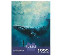 Rompecabezas para Adultos De 1000 Piezas Whale Whispers Boy Dreams Rompecabezas para Adultos Juegos Familiares Montaje De Patrones Cumpleaños Y Navidad 52x38cm/1000pcs