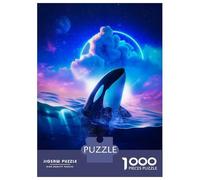 Rompecabezas para Adultos De 1000 Piezas Whats In Above The Sea Rompecabezas Juegos De Relajación Desafío Difícil Reducción del Estrés Regalos 70x50cm/1000pcs