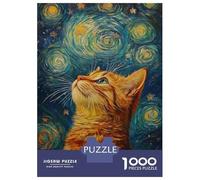 Rompecabezas para Adultos De 1000 Piezas Whiskered Star Gazer -5 Rompecabezas para Adultos Juego Práctico Corte De Precisión 38x26cm/1000pcs
