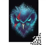 Rompecabezas para Adultos De 1000 Piezas Whispering Shadows Mystical Owl Art Print Rompecabezas para Adultos Juguetes Antiestrés Regalos para Mujeres Juego Desafiante Regalos 38x26cm/1000pcs