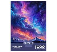 Rompecabezas para Adultos De 1000 Piezas Wild Colorful Sky Rompecabezas para Adultos Juguete Decoración De Pared Corte De Precisión 70x50cm/1000pcs
