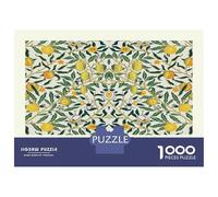 Rompecabezas para Adultos De 1000 Piezas William Morris Pomegranate Fruit Rompecabezas para Adultos Juguete Decoración De Pared Corte De Precisión 70x50cm/1000pcs