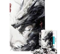 Rompecabezas para Adultos de 1000 Piezas Wise Guardian Diversión en casa decoración del hogar Juego Imposible Apto para Mayores de 14 años (50x75cm)